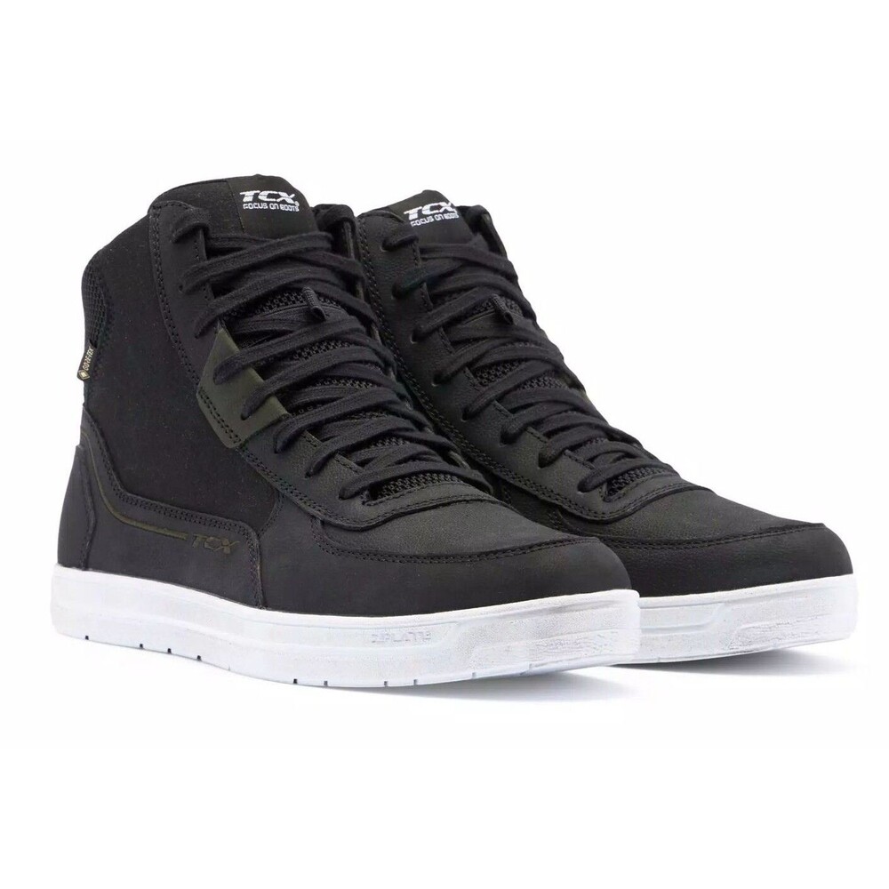 TCX Mood 2 Gore-Tex Motorcycle Shoes Black Size 42 Urban City Touring Boots NWT